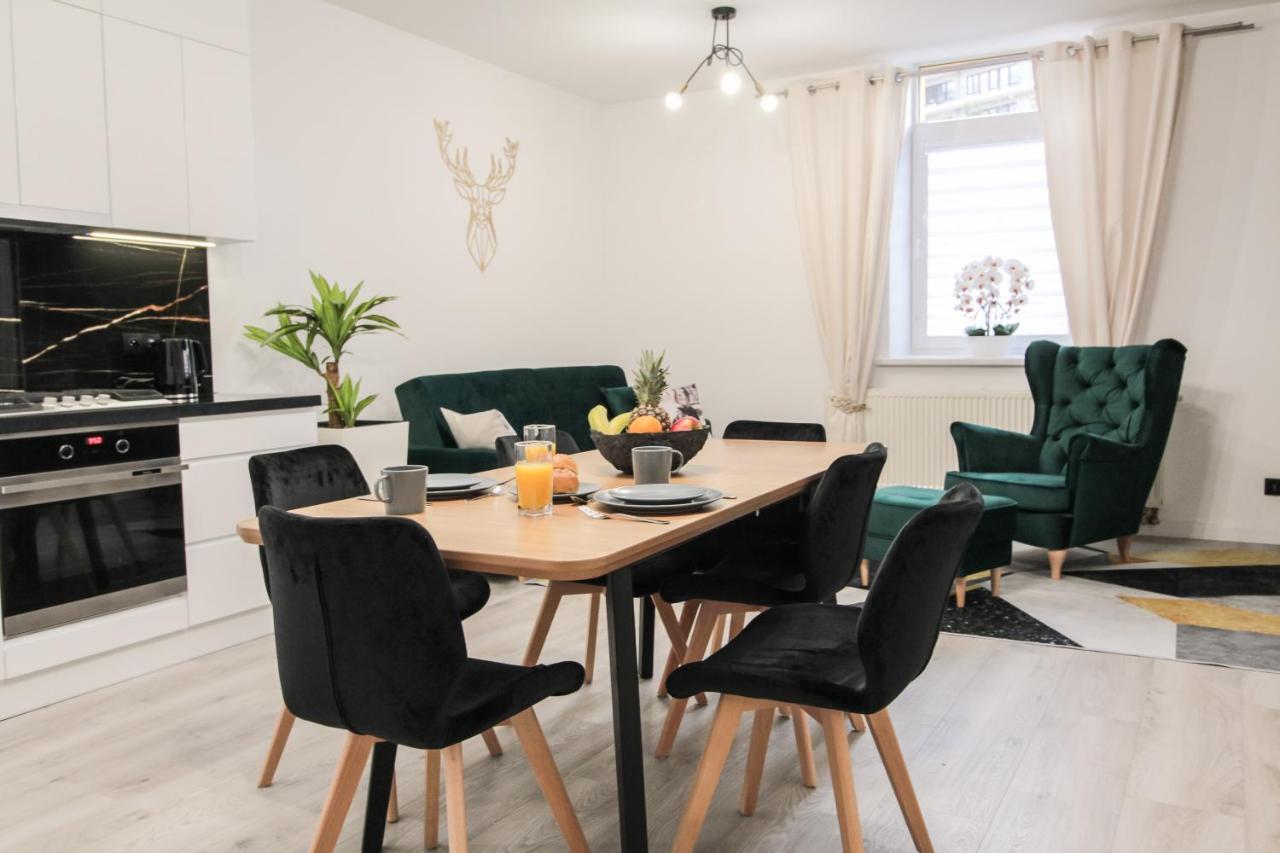 Apartament Zloty Jelen Krynica-Zdrój Exterior foto